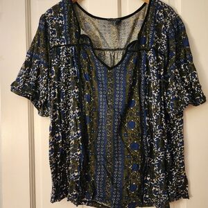 Sold Lucky Brand Floral top